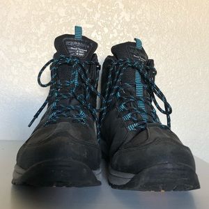 Icepeak Outdoor Hiking Black & Blue Shoes 🥾